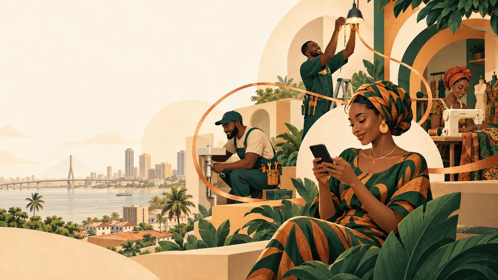 Des professionnels de proximité disponibles à Abidjan